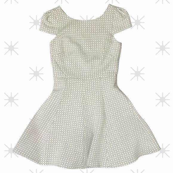 Anthropologie Dresses & Skirts - Anthropologie 4.collective Cocktail Party Dress White Geometric NWT Size 2